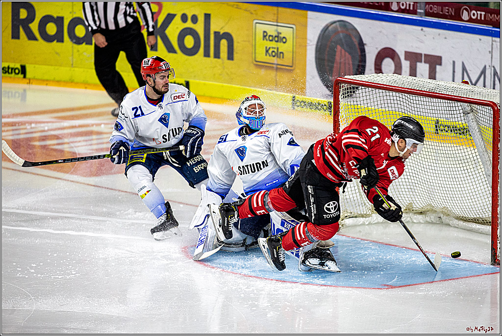 DEL; Koelner Haie - ERC Ingolstadt; Koeln, 15.12.2019